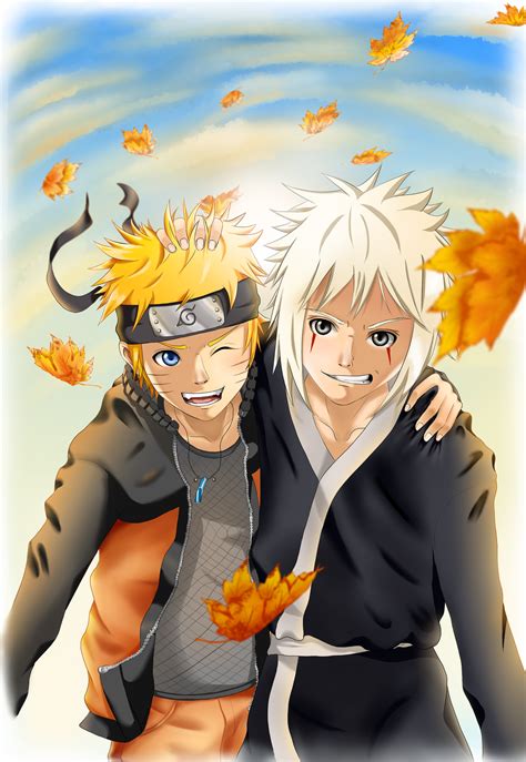 Naruto E Jiraya Wallpaper 4k Naruto And Jiraiya By
