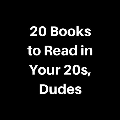20 Books To Read In Your Twenties For Dudes Penguin Random House Canada