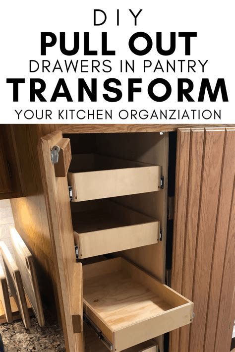 Diy Pull Out Pantry Shelves Incredible 5 Part Guide To Transform Your