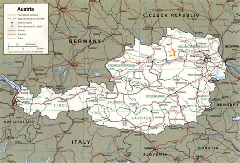 Kaarten oostenrijk om te downloaden. Kaart Oostenrijk | Oostenrijk Vakantieland