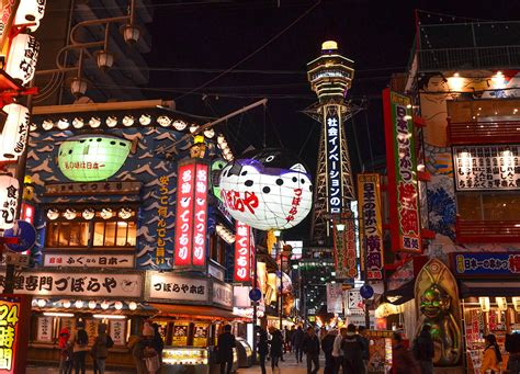 Top Tourist Attractions In Osaka Namba Shinsekai And