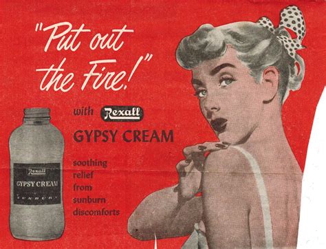 The Midvale Cottage Post Vintage Advertisements S Sunburn Cream