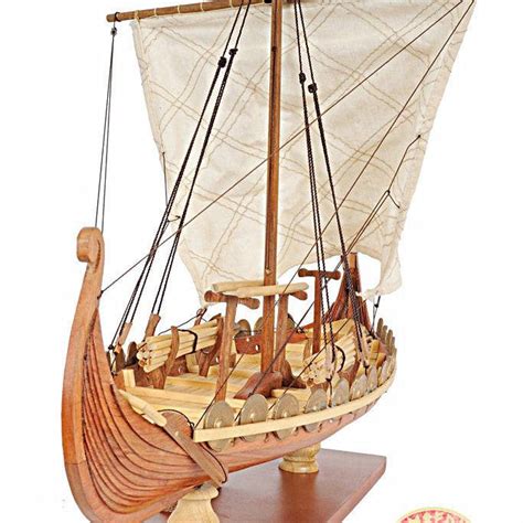 Wooden Viking Boat Model Kits 50