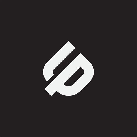 Lp Monogram Design Logo Template Vector Art At Vecteezy