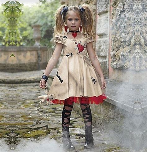 girls brand new voodoo dolly girls tween costume specialty