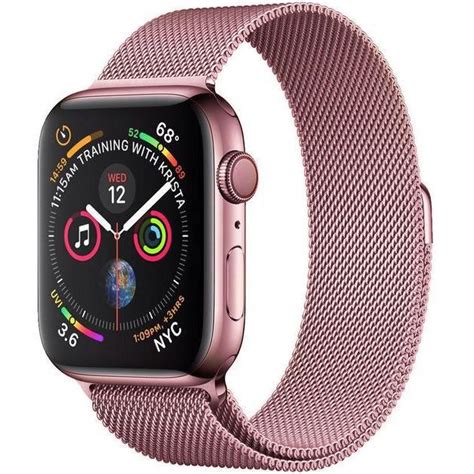 Check out our apple watch band rose gold selection for the very best in unique or custom, handmade pieces from our jewelry shops. Rose Gold Milanese Loop Apple Watch Bands Australia | OzStraps