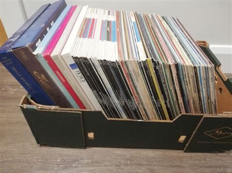 Lp Vinyl Record Collection Approx 100 Items Inc 2x 78 Singles