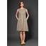 Pure Linen Dress Taupe For Summer Woman Dresses