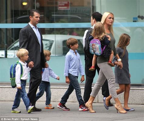 On the 31st of december, that same year, in manhattan, new york. Donald Trump Jr walks in Manhattan with wife Vanessa and children on first day of school | Daily ...