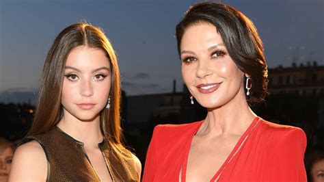 Catherine Zeta Jones Daughter Carys Looks So Grown Up As She Discusses