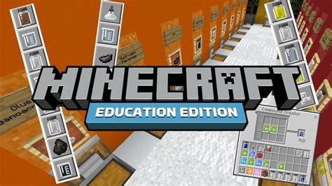 Crafting Minecraft Education Edition Recipes