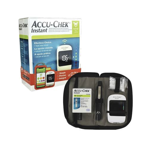 Accu Chek Instant KIT Medidor De Glucosa Grupo JAFS