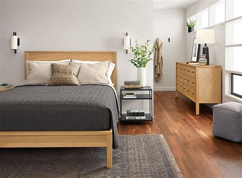 Shop wayfair for all the best white bedroom sets. Looks like our room Emerson Bedroom in White Oak - Room & Board | Modern bedroom furniture ...