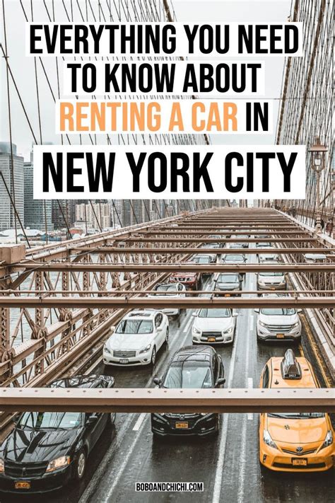 Everything You Need To Know About Renting A Car In Nyc New York City