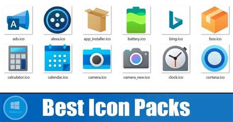 10 Best Free Icon Packs For Windows 10 And How To Install It Icon Pack