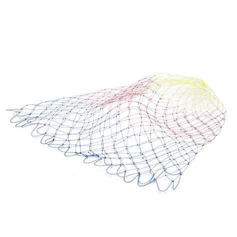 Nylon Fishing Nets Collapsible Fishing Tools Rhombus Mesh Hole Depth