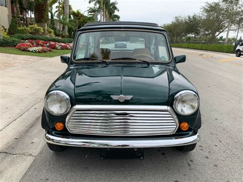 1993 Classic Mini Cooper 1300 Ragtop Similar To Fiat 500 Austin Mg