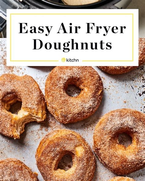The airfryer is supposed to fry foods in a ~healthier~ way. Easy Air Fryer Donuts | Recipe | Bread dishes, Air fryer recipes, Making donuts