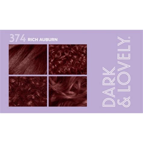 Dark And Lovely® 374 Rich Auburn Fade Resist Hair Color 1 Ct Ralphs
