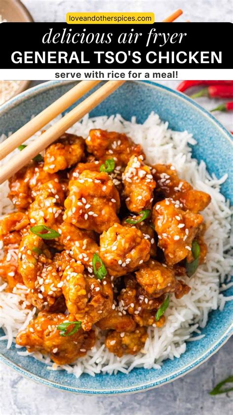 air fryer general tso chicken easy artofit