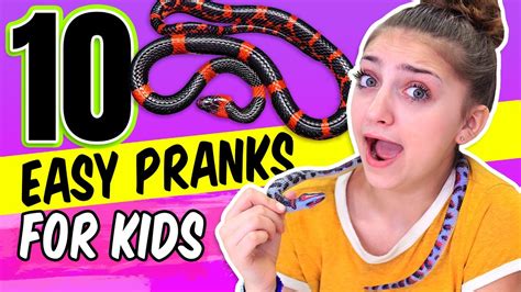 To aaina kahta hai april fool, april fool !! 10 Easy Kid Pranks | April Fools | Kamri Noel ...