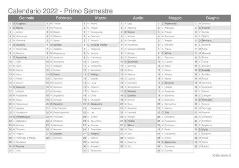 Calendario 2022 Da Stampare Icalendarioit