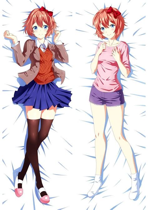 Doki Doki Literature Club Anime Dakimakura Pillow Cover Literature