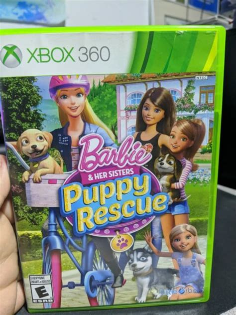 Barbie And Her Sisters Puppy Rescue Microsoft Xbox 360 2015 For Sale