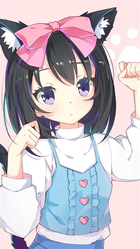 Anime Cat Girl Kawaii Wallpapers Download Mobcup