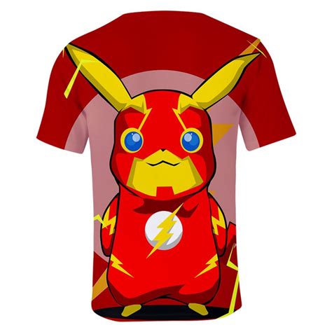 T Shirt Flash Pikachu Boutique Pokémon