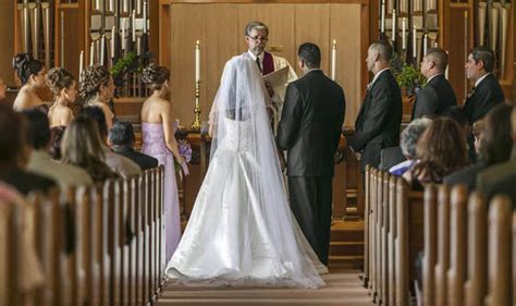 Death Of Church Wedding In Britain Record Number Of