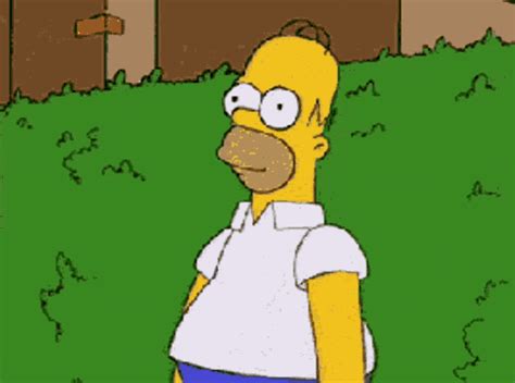 Homer Simpson Hiding GIF Homer Simpson Hiding Oops Discover Share GIFs