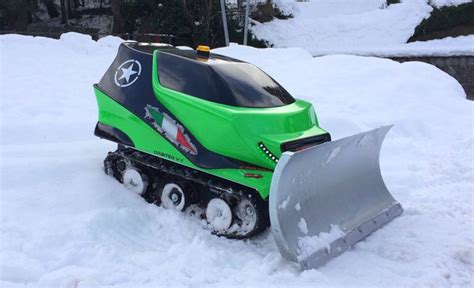 Atr Remote Controlled Snow Plow The Ultimate Solution To Snowy Winters