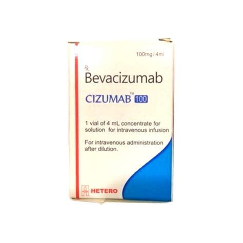 Cizumab 100 Mg Bevacizumab Injection Hetero At Best Price In Mumbai