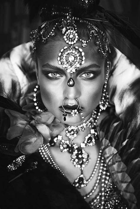 Hindu Black And White Camilla Beautiful People Beautiful Women