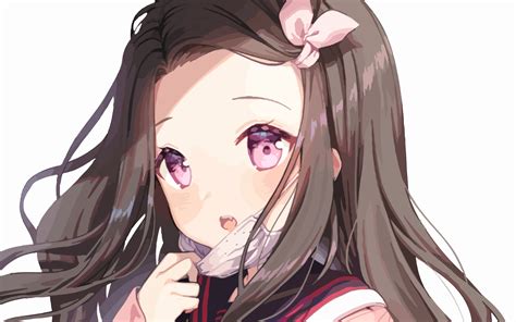 Free download latest collection of anime pfp wallpapers and backgrounds. Aesthetic Nezuko Pink Wallpapers - Wallpaper Cave