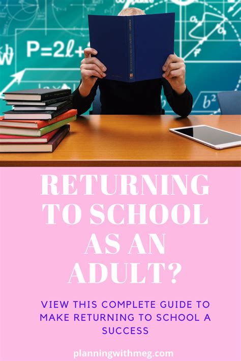 Going Back To School As An Adult Artofit