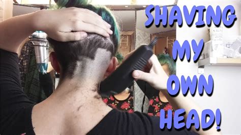 Close Up Head Shave With Sound Youtube
