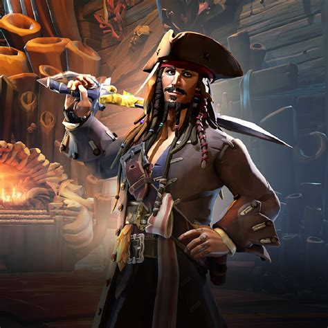 1080x1080 Jack Sparrow Sea Of Thieves 1080x1080 Resolution Wallpaper