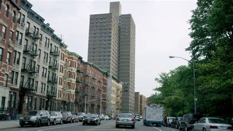 New York July 12 2015 Classic Harlem Buildings In Uptown Manhattan