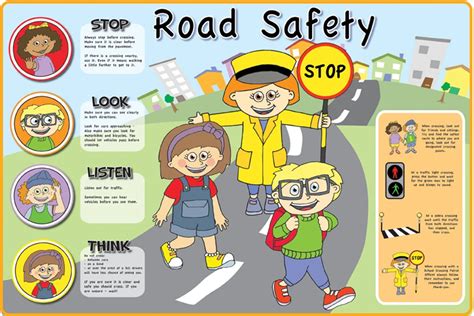 Road safety poster for kids. Road Safety | Inspirational Group