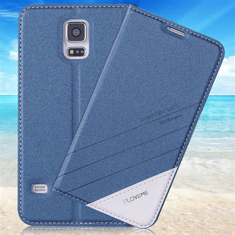 S5 Case Original Luxury Brand Magnetic Flip Leather Phone Case For