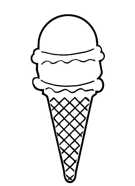 Free Black And White Ice Cream Clipart Download Free Black And White Ice Cream Clipart Png