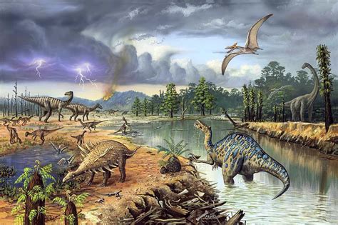Early Cretaceous Life Photograph By Richard Bizley Pixels
