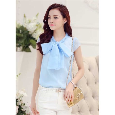 Low to high sort by price: blouse wanita korea T2027 - Moro Fashion