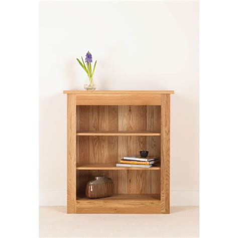 Quercus Solid Oak Bookcase 42 3812 Con Tempo Furniture