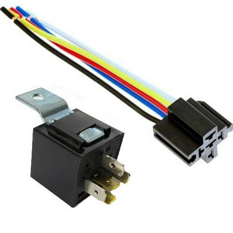 12v 30 40 Spdt Bosch Style Automotive Relays And 5 Wire Socket Harness 1