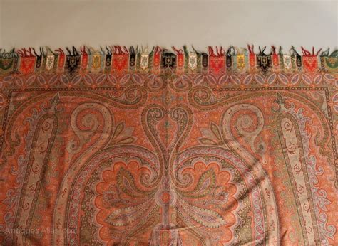 Antiques Atlas Large Antique Woollen Paisley Shawl