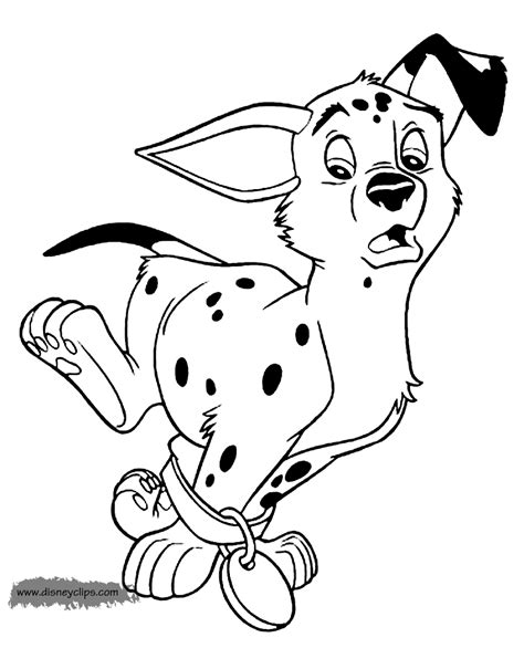 This fun and educative cinderella coloring pages are themed with the pictures of the princess in a classy way. 101 Dalmatians Coloring Pages 3 | Disney Coloring Book