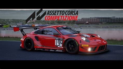 Осваиваем авто симулятор Assetto Corsa Competizione YouTube